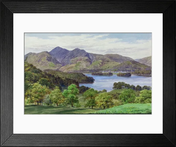 Framed Print : Derwentwater, Lake District, Cumbria Framed Print : Derwentwater, Lake District, Cumbria