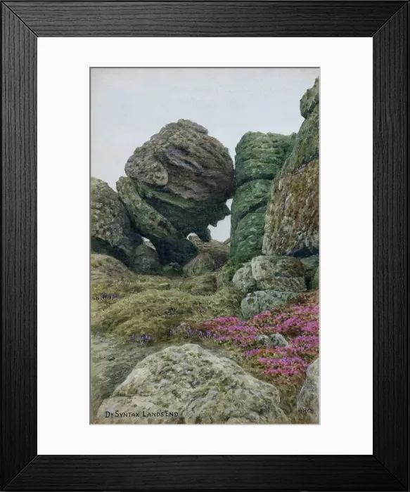 Framed Print : Rocks at Land's End, Cornwall Framed Print : Rocks at Land's End, Cornwall