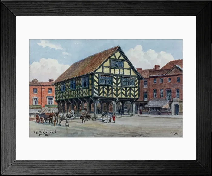 Framed Print : Old Market Hall, Ledbury, Herefordshire Framed Print : Old Market Hall, Ledbury, Herefordshire