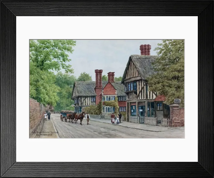 Framed Print : Post Office, Leigh, near Tonbridge, Kent Framed Print : Post Office, Leigh, near Tonbridge, Kent