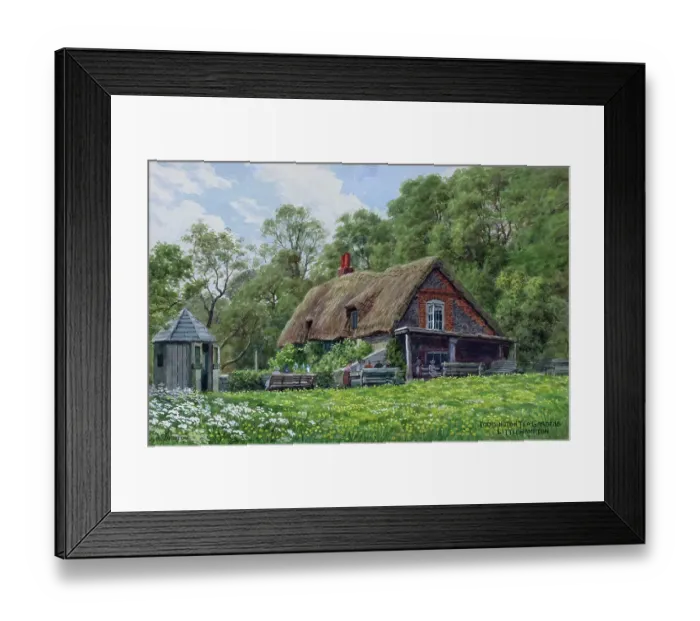 Framed Print : Toddington Tea Gardens, Littlehampton, Sussex Framed Print : Toddington Tea Gardens, Littlehampton, Sussex