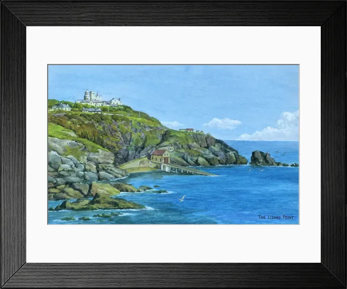 Framed Print : Lizard Peninsula, Cornwall Framed Print : Lizard Peninsula, Cornwall