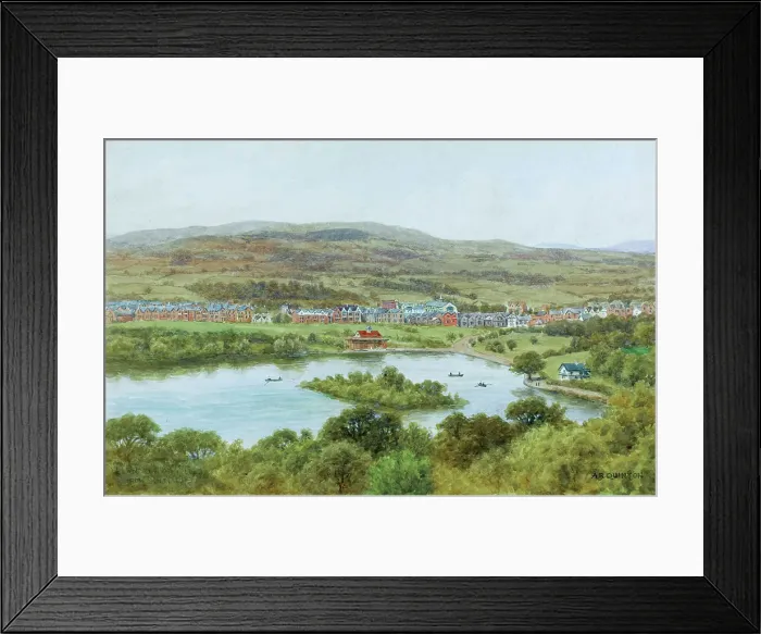 Framed Print : Llandrindod Wells, Powys, Wales Framed Print : Llandrindod Wells, Powys, Wales