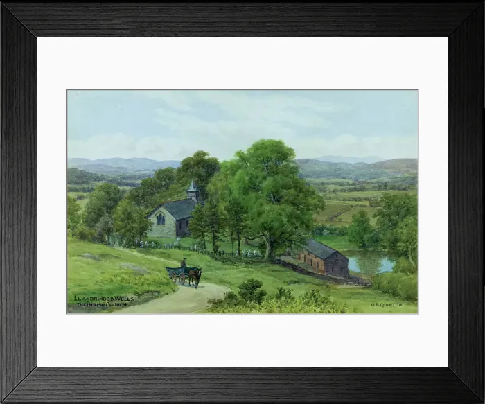 Framed Print : Parish Church, Llandrindod Wells, Powys, Wales Framed Print : Parish Church, Llandrindod Wells, Powys, Wales