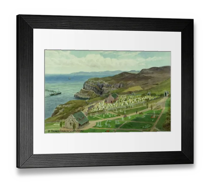 Framed Print : St Tudno's Church, Llandudno, Conwy, North Wales Framed Print : St Tudno's Church, Llandudno, Conwy, North Wales