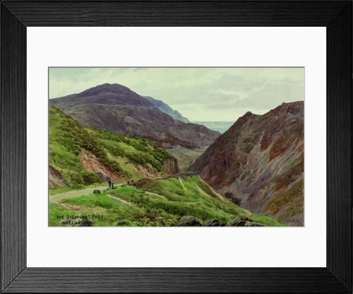 Framed Print : The Sychnant Pass, Llandudno, Conwy, North Wales Framed Print : The Sychnant Pass, Llandudno, Conwy, North Wales
