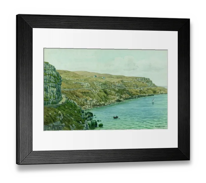 Framed Print : Marine Drive, Great Orme, Llandudno, Conwy, North Wales Framed Print : Marine Drive, Great Orme, Llandudno, Conwy, North Wales