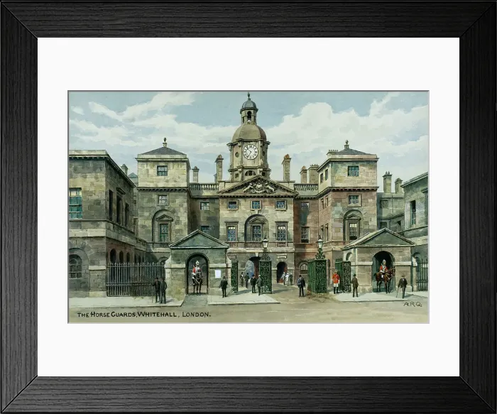 Framed Print : The Horse Guards, Whitehall, London Framed Print : The Horse Guards, Whitehall, London