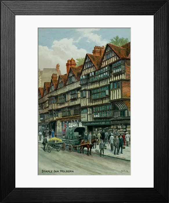 Framed Print : Staple Inn, Holborn, London Framed Print : Staple Inn, Holborn, London