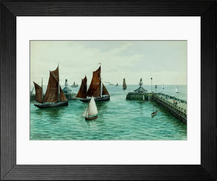 Framed Print : Pier Head, Lowestoft, Suffolk Framed Print : Pier Head, Lowestoft, Suffolk