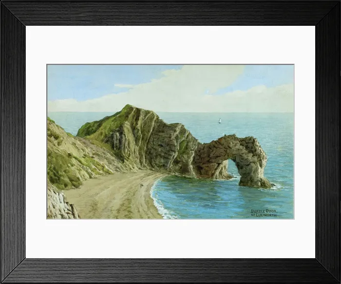Framed Print : Durdle Door, near Lulworth, Dorset Framed Print : Durdle Door, near Lulworth, Dorset