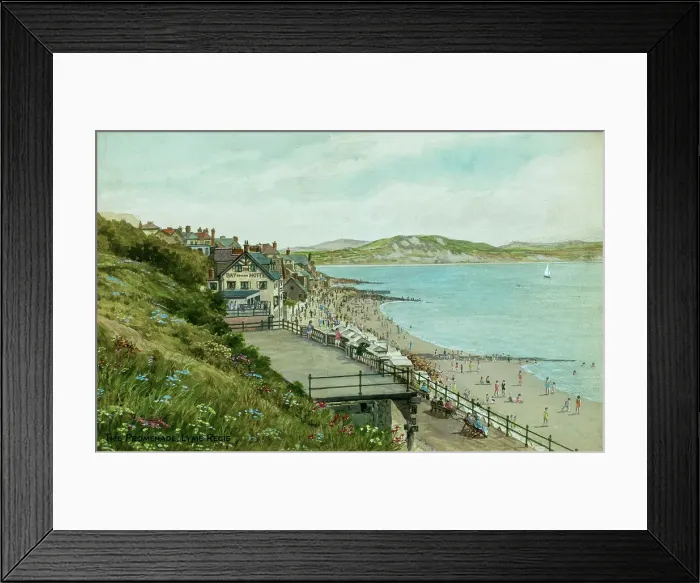 Framed Print : The Promenade, Lyme Regis, Dorset Framed Print : The Promenade, Lyme Regis, Dorset