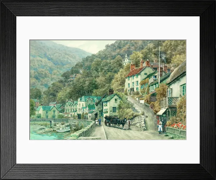 Framed Print : Lynmouth, Devon