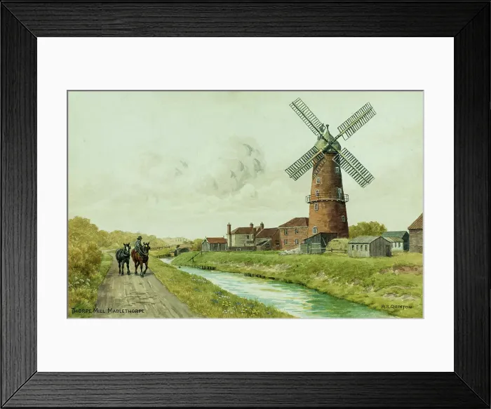 Framed Print : Thorpe Mill, Mablethorpe, Lincolnshire Framed Print : Thorpe Mill, Mablethorpe, Lincolnshire
