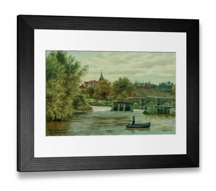 Framed Print : East Farleigh, near Maidstone, Kent Framed Print : East Farleigh, near Maidstone, Kent