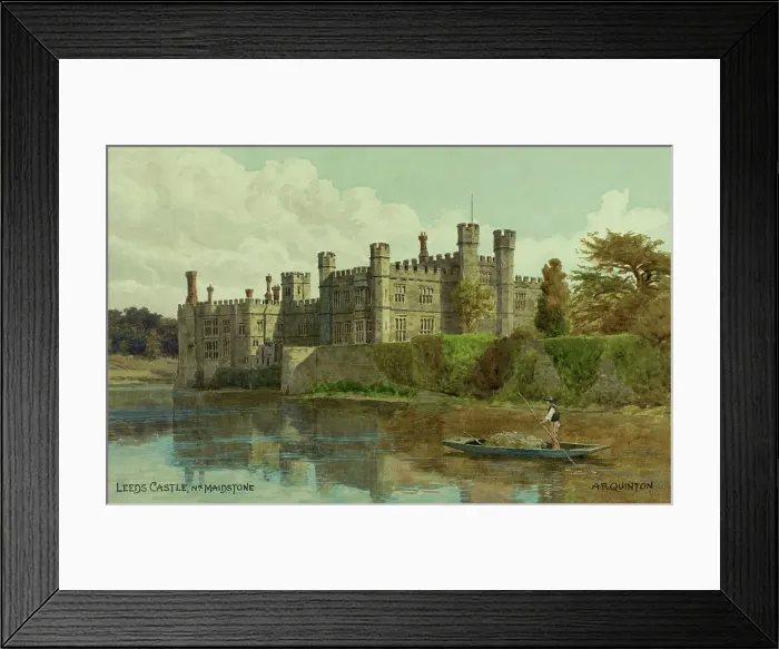 Framed Print : Leeds Castle, near Maidstone, Kent Framed Print : Leeds Castle, near Maidstone, Kent