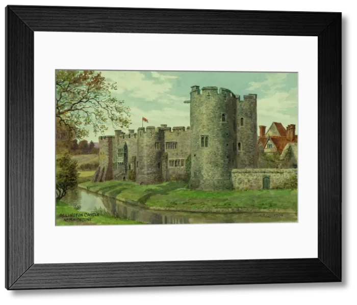 Framed Print : Allington Castle, near Maidstone, Kent Framed Print : Allington Castle, near Maidstone, Kent