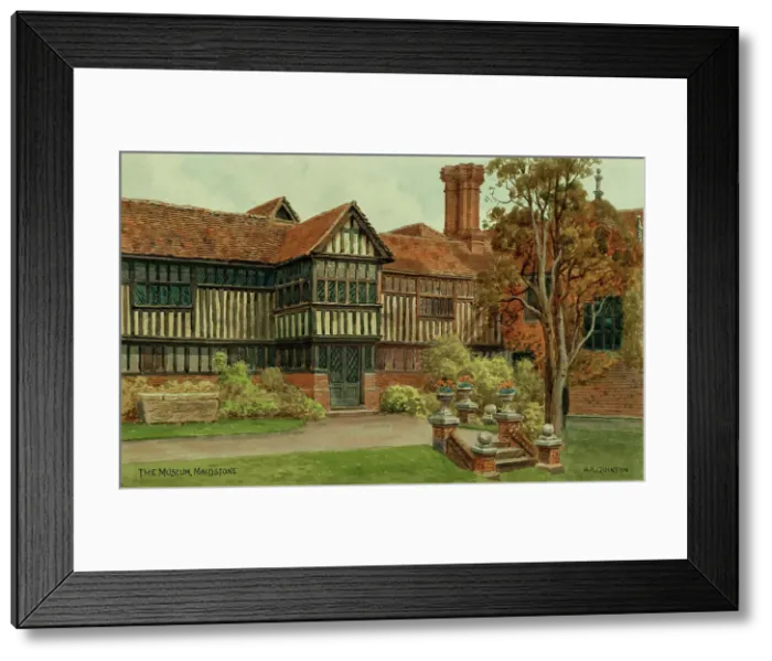 Framed Print : The Museum, Maidstone, Kent Framed Print : The Museum, Maidstone, Kent