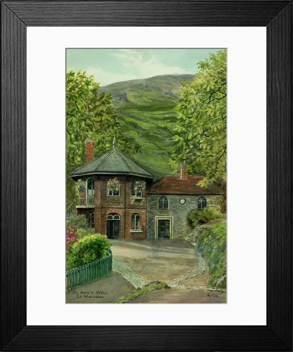 Framed Print : St Ann's Well, Great Malvern, Worcestershire Framed Print : St Ann's Well, Great Malvern, Worcestershire