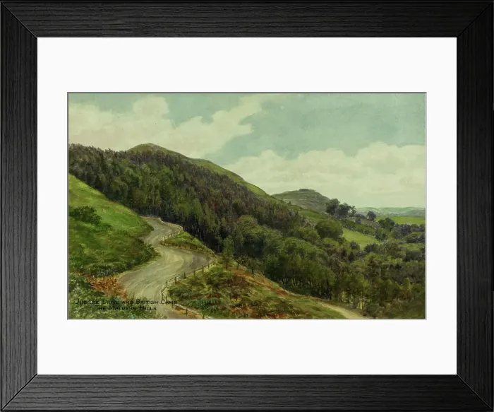 Framed Print : Jubilee Drive and British Camp, Malvern Hills, Worcs Framed Print : Jubilee Drive and British Camp, Malvern Hills, Worcs