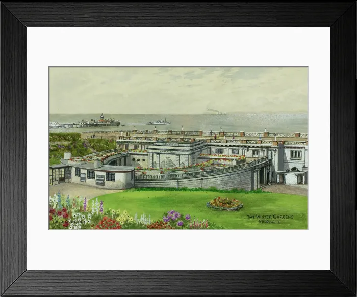 Framed Print : Winter Gardens, Margate, Kent Framed Print : Winter Gardens, Margate, Kent