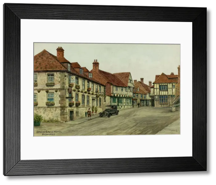Framed Print : Spread Eagle Hotel, Midhurst, Sussex Framed Print : Spread Eagle Hotel, Midhurst, Sussex