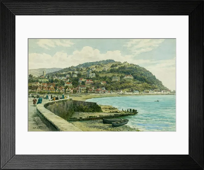 Framed Print : Minehead, Somerset Framed Print : Minehead, Somerset