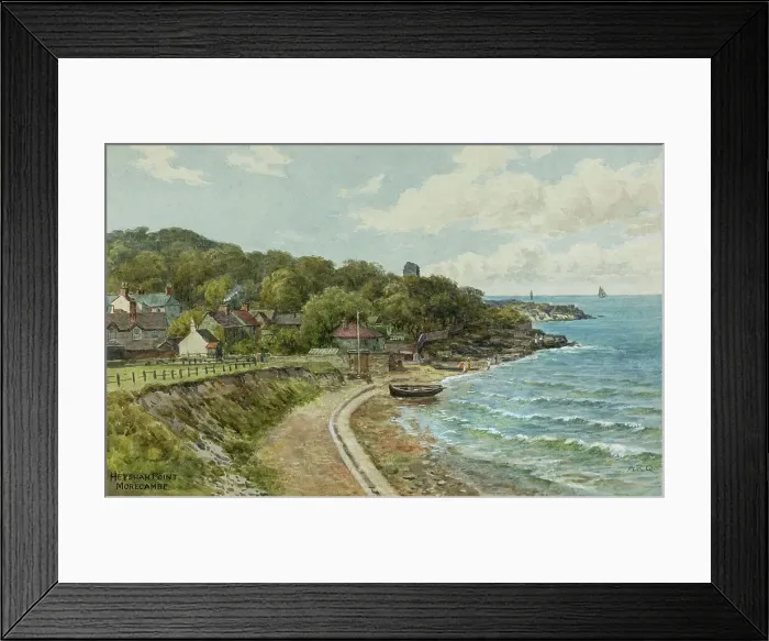 Framed Print : Heysham Point, Morecambe, Lancashire Framed Print : Heysham Point, Morecambe, Lancashire