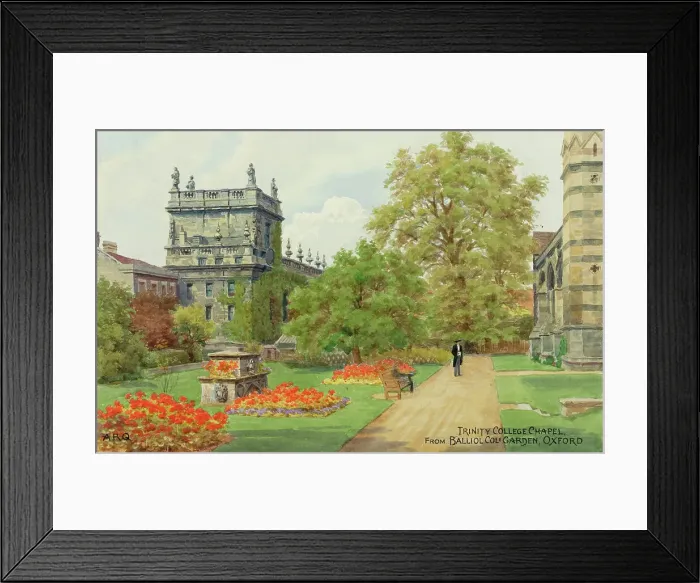 Framed Print : Trinity College Chapel, Oxford, Oxfordshire Framed Print : Trinity College Chapel, Oxford, Oxfordshire