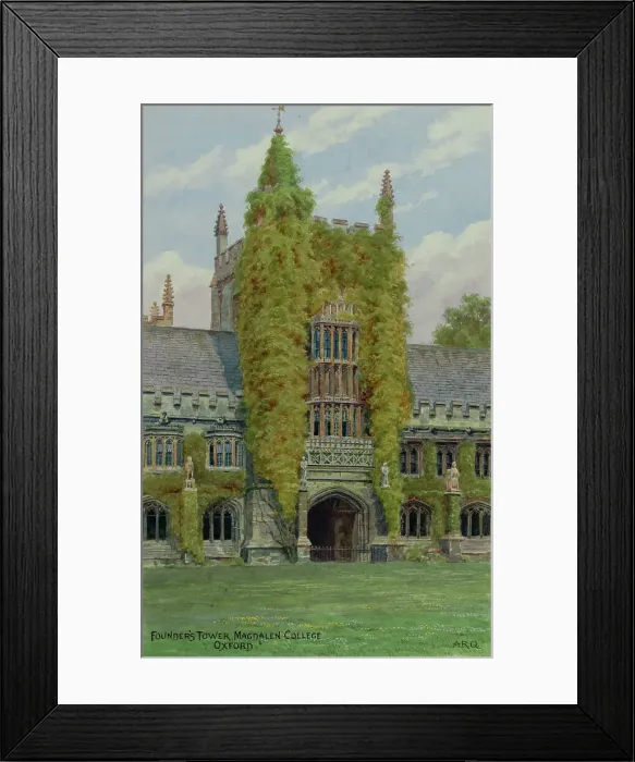 Framed Print : Founder's Tower, Magdalen College, Oxford, Oxfordshire Framed Print : Founder's Tower, Magdalen College, Oxford, Oxfordshire