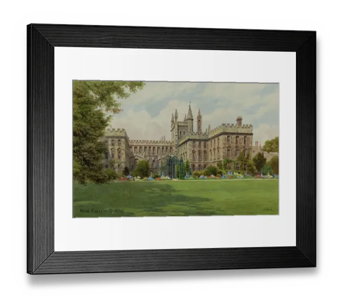 Framed Print : New College, Oxford, Oxfordshire Framed Print : New College, Oxford, Oxfordshire