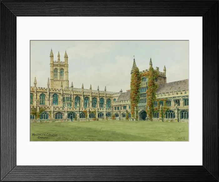 Framed Print : Magdalen College, Oxford, Oxfordshire Framed Print : Magdalen College, Oxford, Oxfordshire