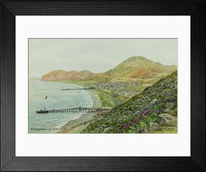 Framed Print : Penmaenmawr, Clwyd, North Wales Framed Print : Penmaenmawr, Clwyd, North Wales