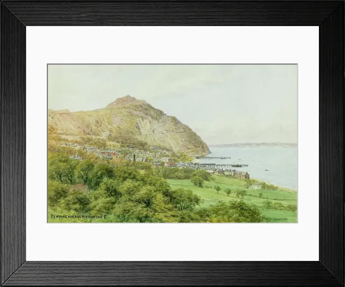 Framed Print : Penmaenmawr, Clwyd, North Wales Framed Print : Penmaenmawr, Clwyd, North Wales