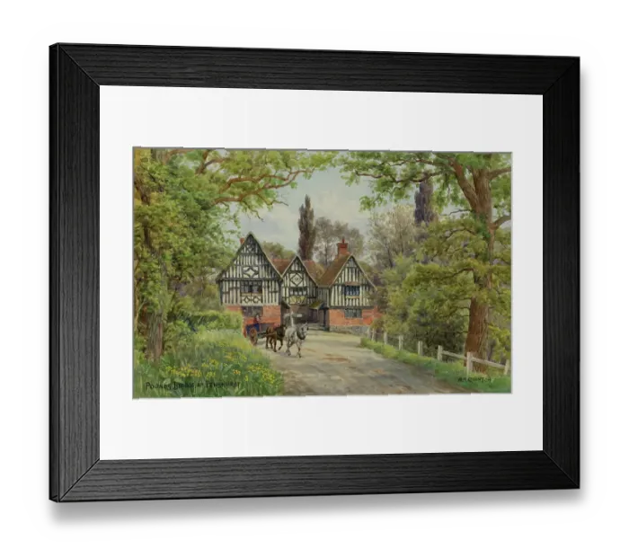 Framed Print : Pounds Bridge, near Penshurst, Kent Framed Print : Pounds Bridge, near Penshurst, Kent
