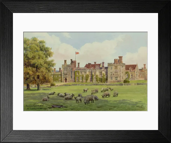 Framed Print : Penshurst Place, near Tunbridge Wells, Kent Framed Print : Penshurst Place, near Tunbridge Wells, Kent