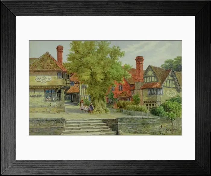 Framed Print : Picturesque scene at Penshurst, Kent Framed Print : Picturesque scene at Penshurst, Kent