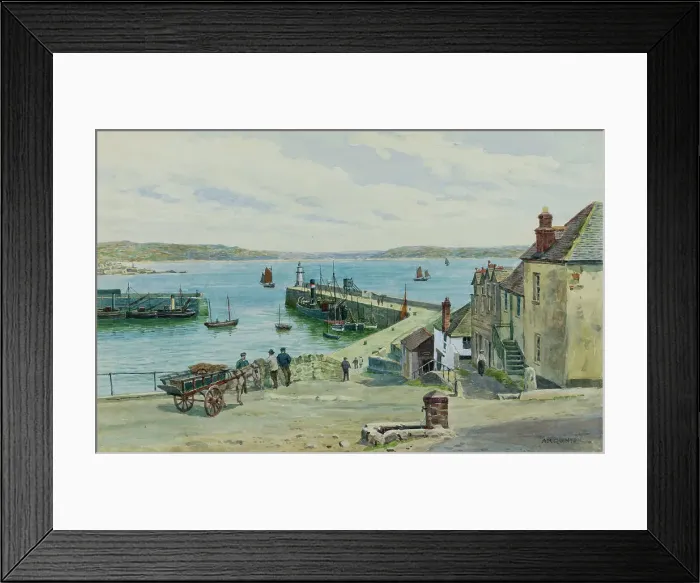 Framed Print : Newlyn, near Penzance, Cornwall Framed Print : Newlyn, near Penzance, Cornwall