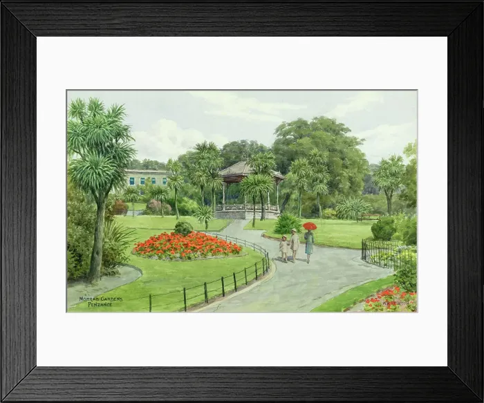 Framed Print : Morrab Gardens, Penzance, Cornwall Framed Print : Morrab Gardens, Penzance, Cornwall