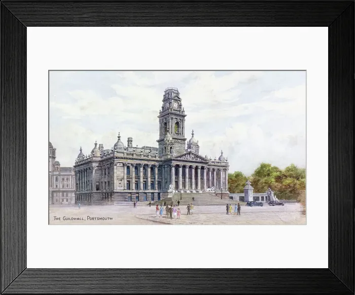 Framed Print : Guildhall, Portsmouth, Hampshire Framed Print : Guildhall, Portsmouth, Hampshire