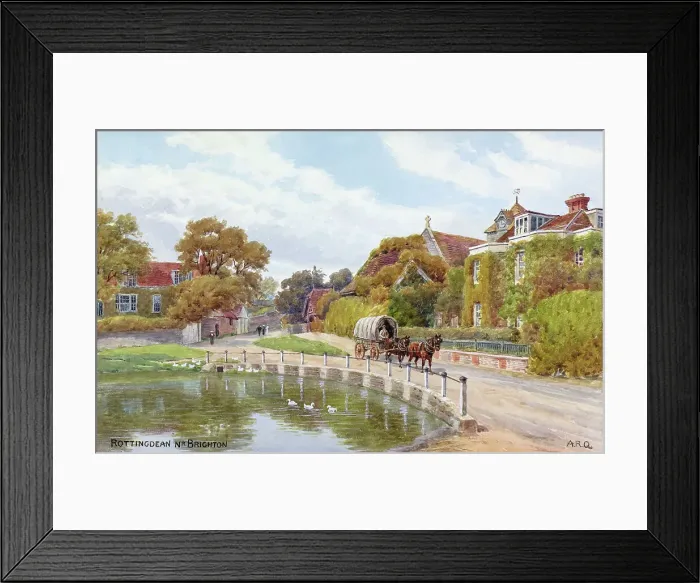 Framed Print : Rottingdean, near Brighton, Sussex Framed Print : Rottingdean, near Brighton, Sussex