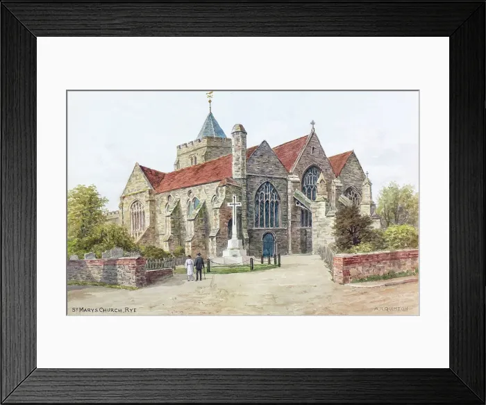 Framed Print : St Mary's Church, Rye, Sussex Framed Print : St Mary's Church, Rye, Sussex