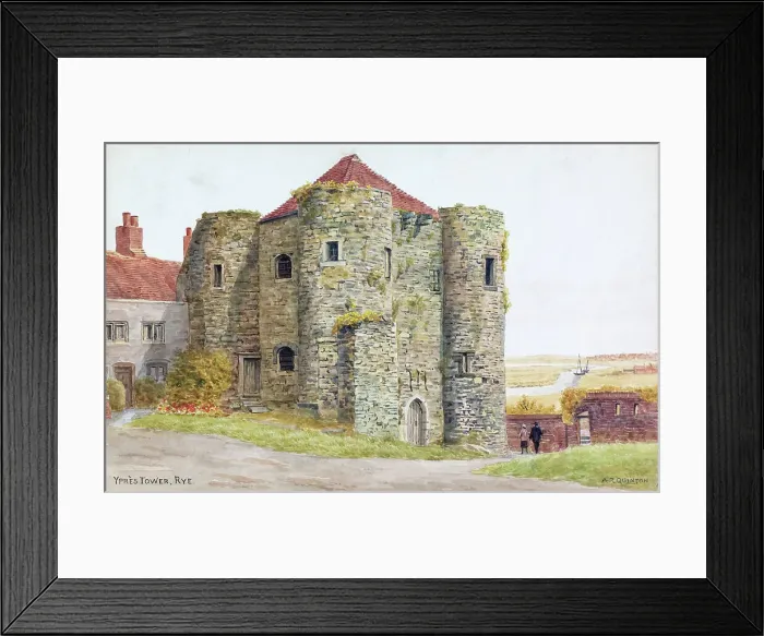 Framed Print : Ypres Tower, Rye, Sussex Framed Print : Ypres Tower, Rye, Sussex