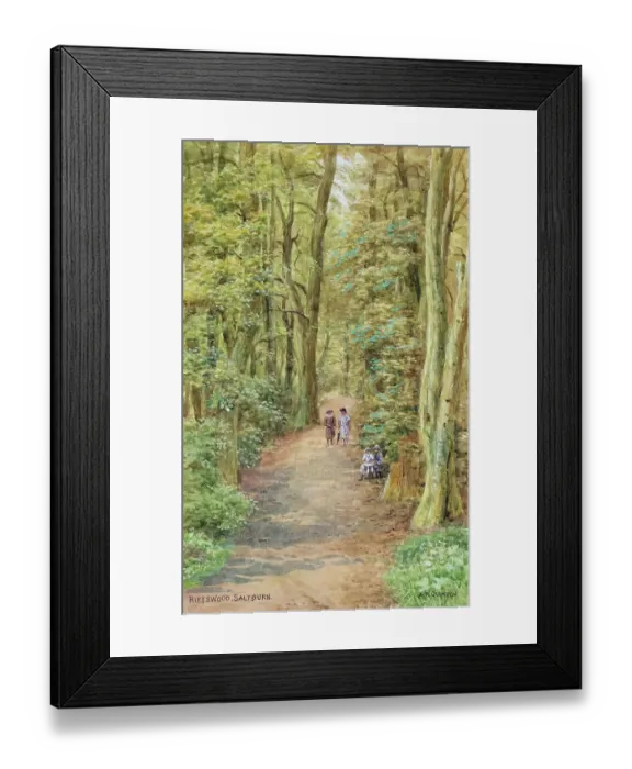 Framed Print : Riftswood, Saltburn-by-the-Sea, North Yorkshire Framed Print : Riftswood, Saltburn-by-the-Sea, North Yorkshire