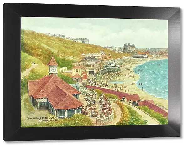 Spa from South Cliff, Scarborough, North Yorkshire