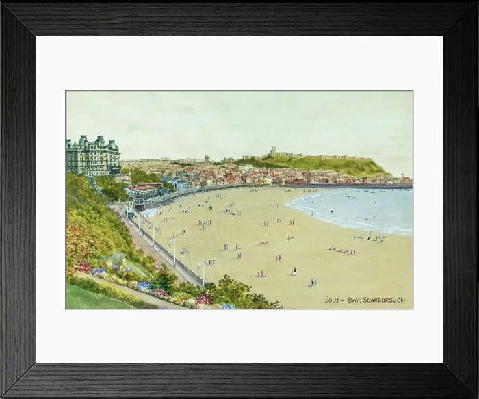 Framed Print : South Bay, Scarborough, North Yorkshire Framed Print : South Bay, Scarborough, North Yorkshire