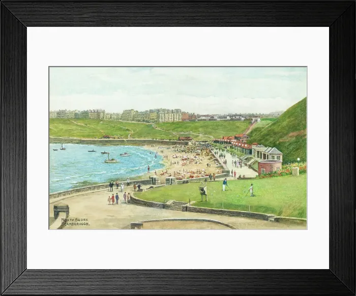 Framed Print : North Shore, Scarborough, North Yorkshire Framed Print : North Shore, Scarborough, North Yorkshire