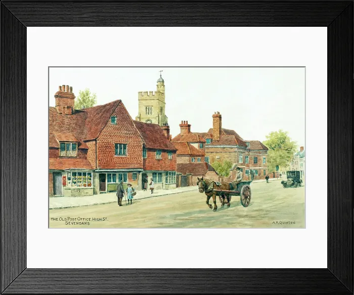 Framed Print : Old Post Office, High Street, Sevenoaks, Kent Framed Print : Old Post Office, High Street, Sevenoaks, Kent