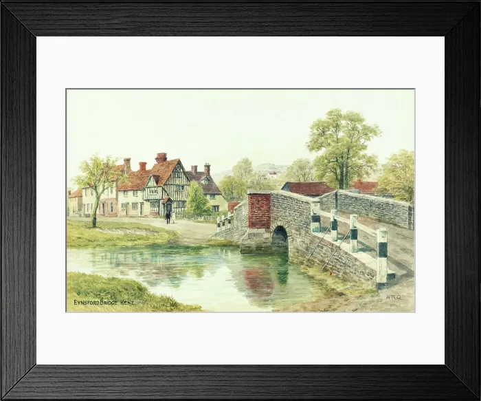 Framed Print : Eynsford Bridge, near Sevenoaks, Kent Framed Print : Eynsford Bridge, near Sevenoaks, Kent
