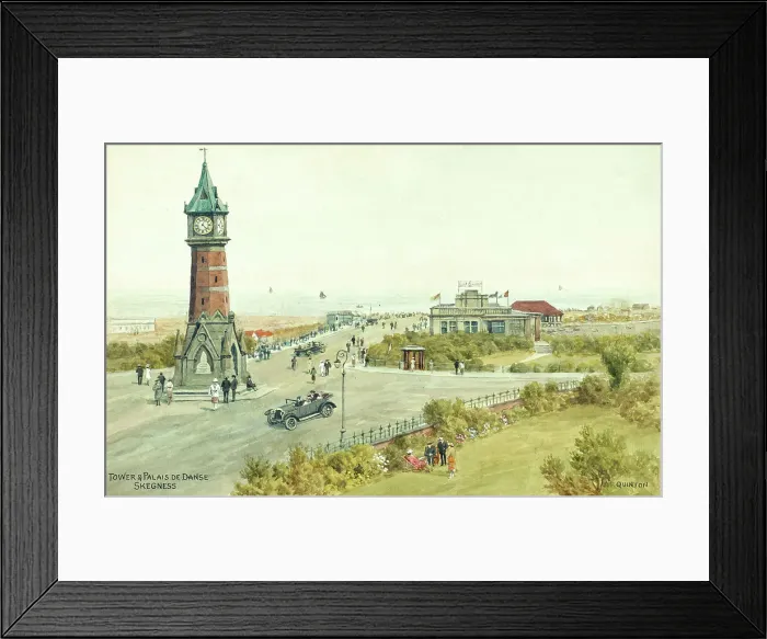 Framed Print : Tower and Palais de Danse, Skegness, Lincolnshire Framed Print : Tower and Palais de Danse, Skegness, Lincolnshire